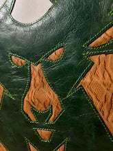 Load image into Gallery viewer, Framed ART leather and wood "Fear the Dear MKE"
